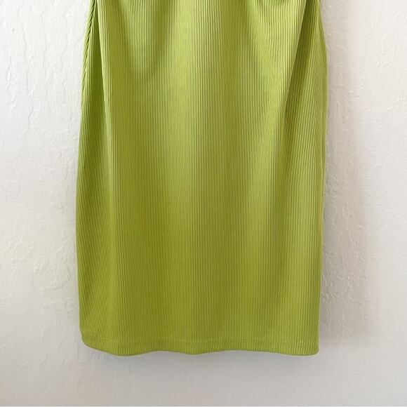 Princess Polly | Cut Out Mini Dress Green - Picture 5 of 9